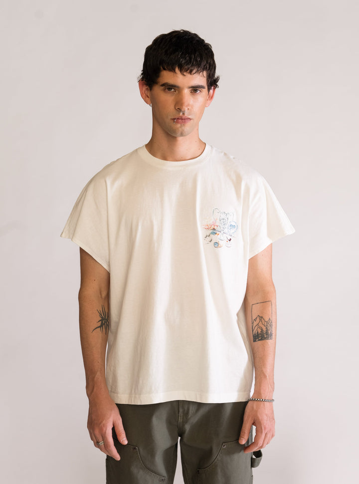 True Champions Drop T-Shirt Natural Beige