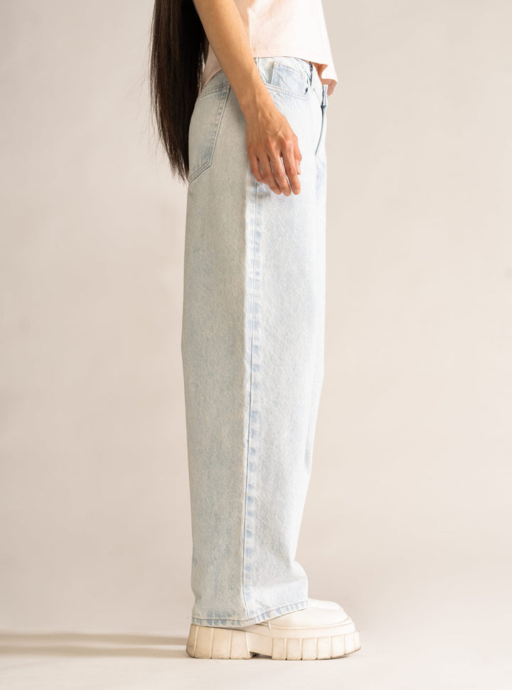 So Good Baggy Jeans, Sky Blue