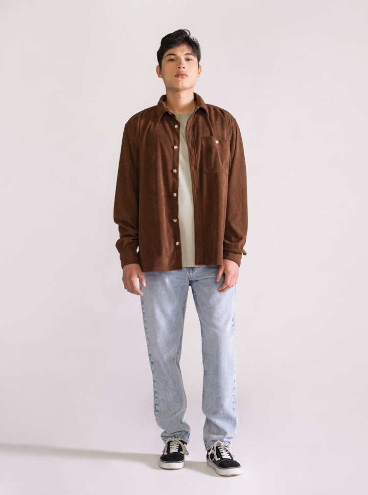 Let's Play Shirt, Dark Brown