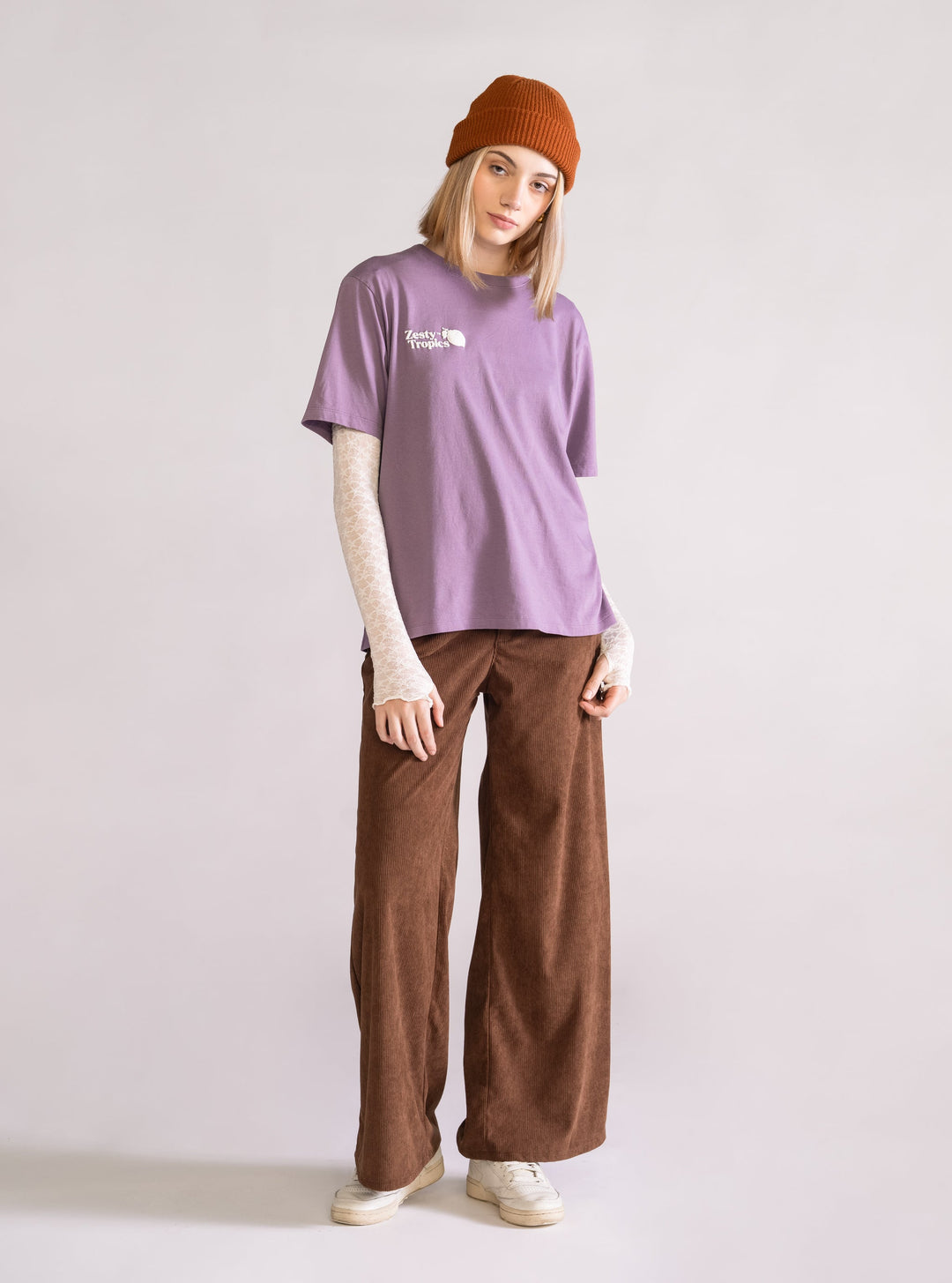 Cedar Tree Wide Leg Pants, Dark Brown