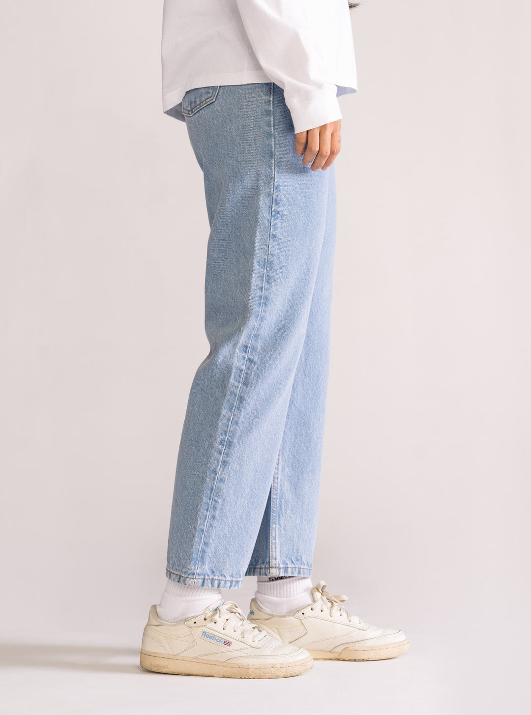 Waterfalls 90s Straight Jeans, Blue