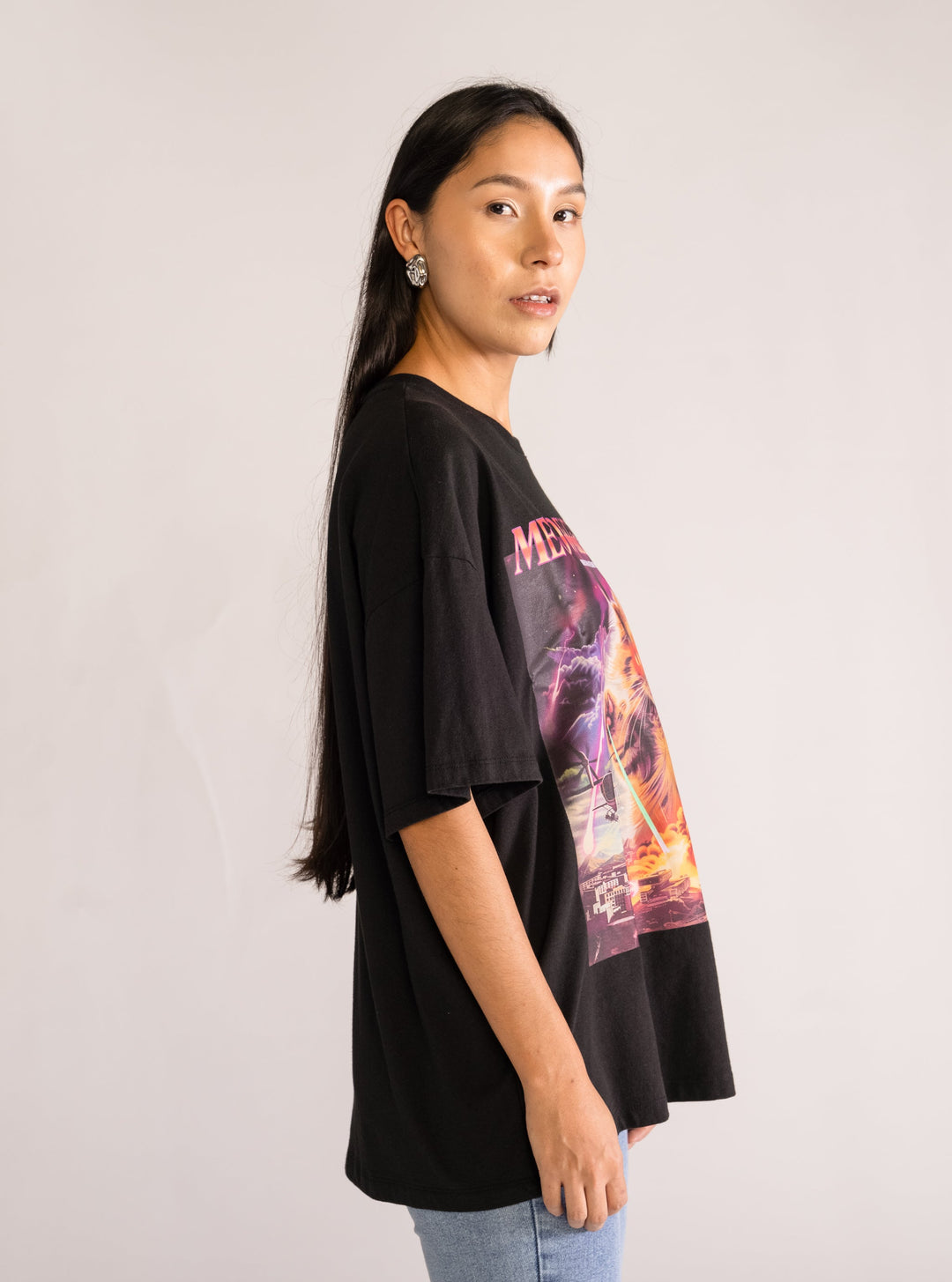 TheDestroyer300 Long Tee, Black