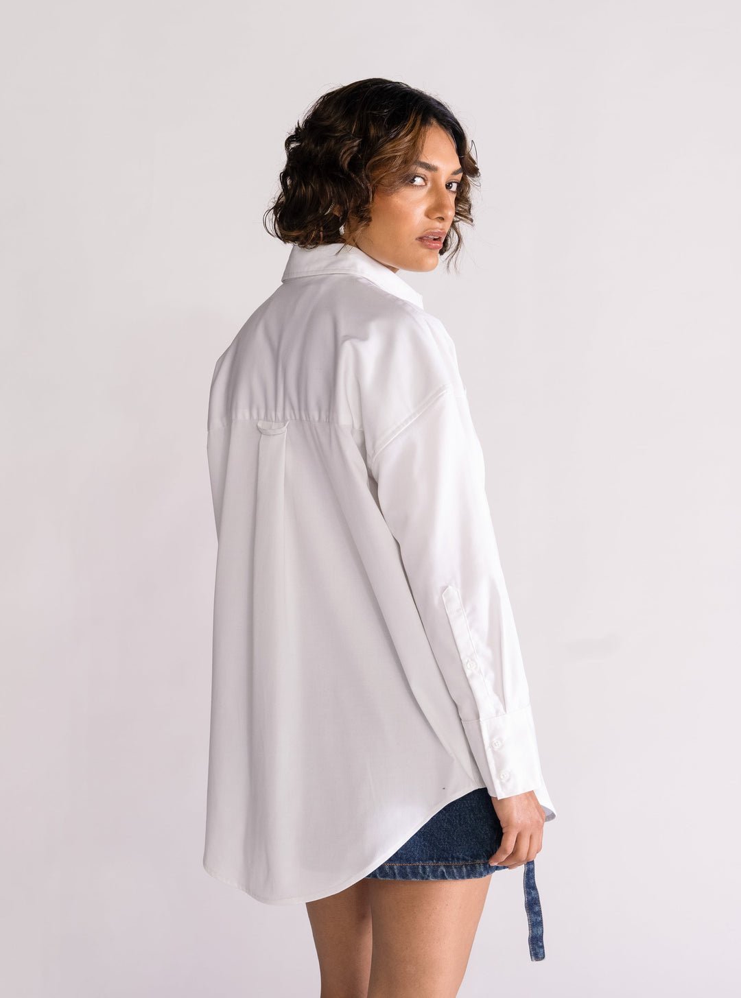 Voyage Voyage Oversize Blouse, White