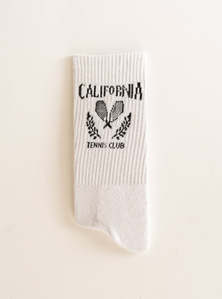 California Dreamin' Socks, Blanco
