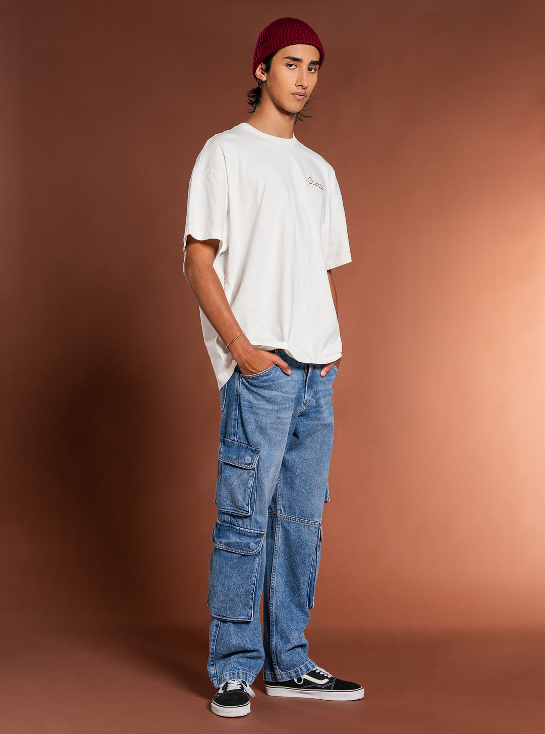 Tuning Cargo Jeans, Blue
