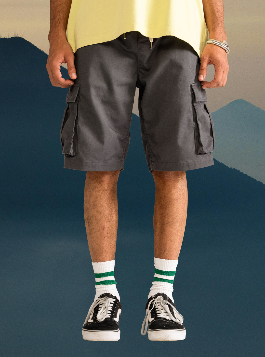 Nairobi Shorts, Grey