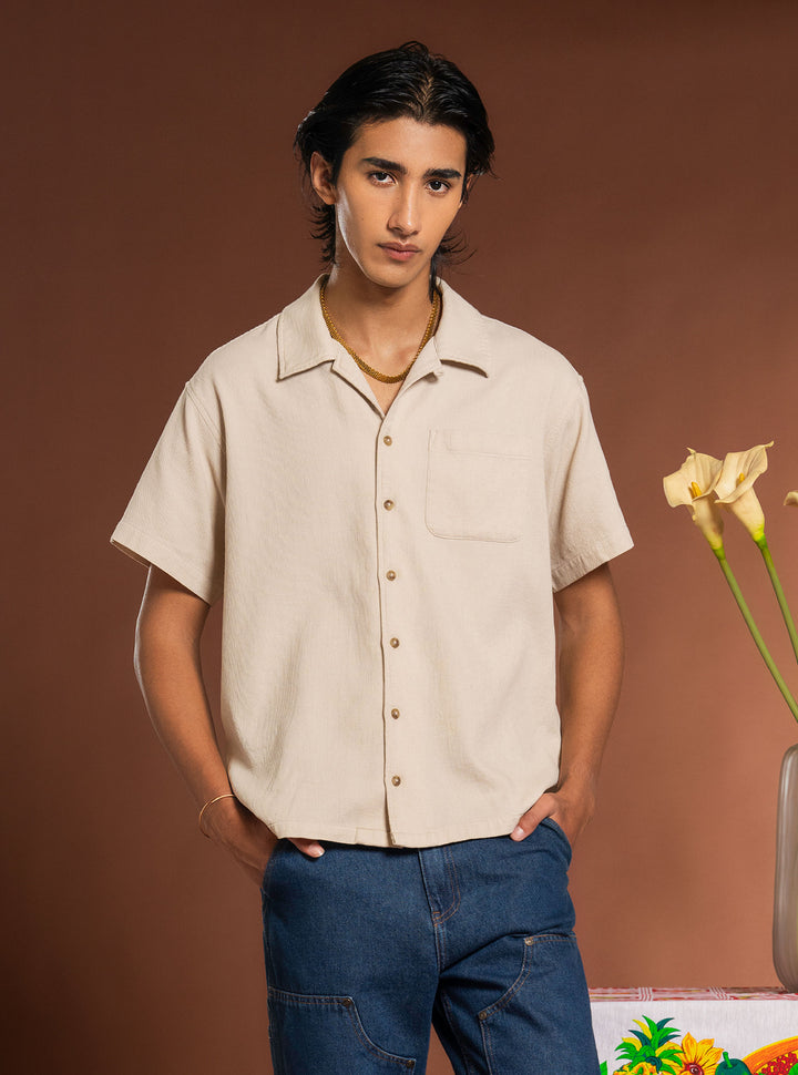 The Guayabera Food and Family, Beige