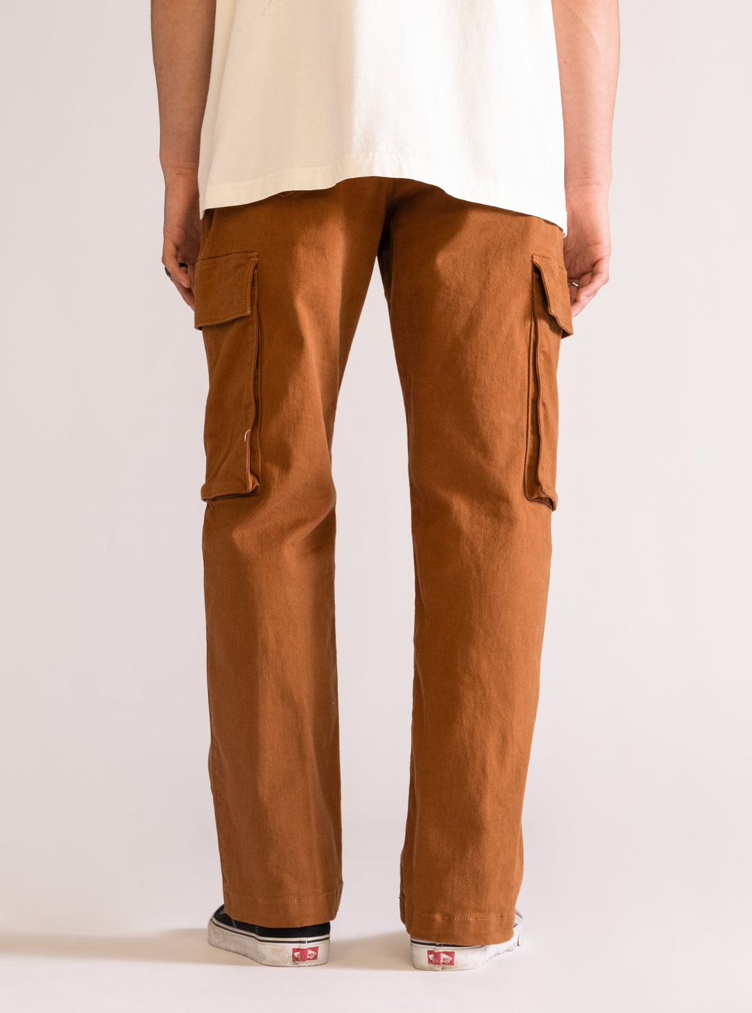 Kicked Off Cargo Pants, Brown