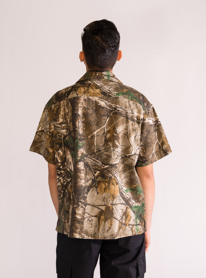 Camo Dimen Shirt , Olive Green