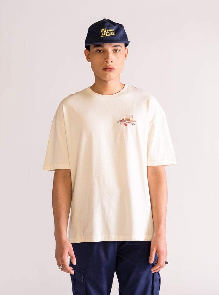 Monte Carlo Drop T-Shirt, Natural Beige