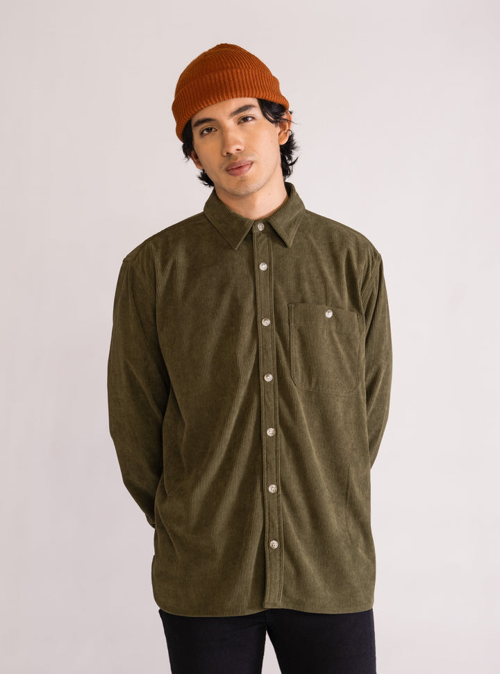 Let's Play Shirt, Olive Green