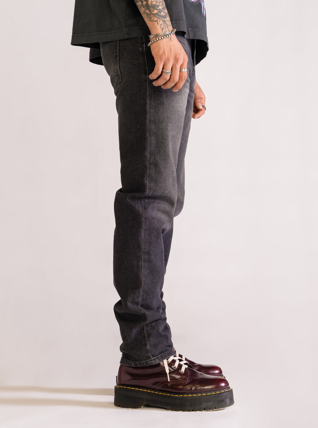 Make A Deal Slim Jeans, Dark Gray